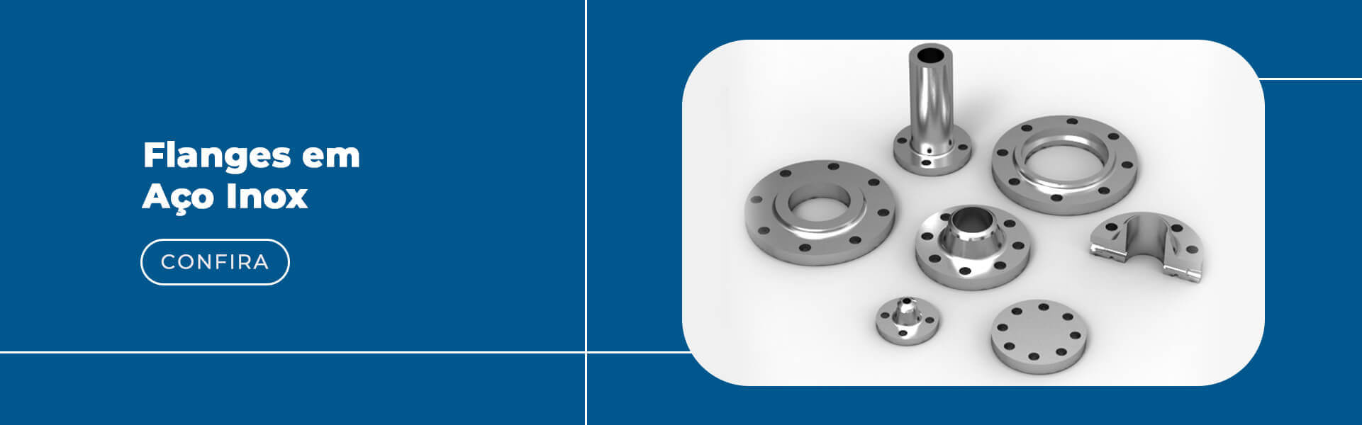 Flanges em Aço Inox